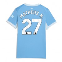 Zenski Nogometni Dres Manchester City Matheus Nunes #27 Domaci 2026-27 Kratak Rukav